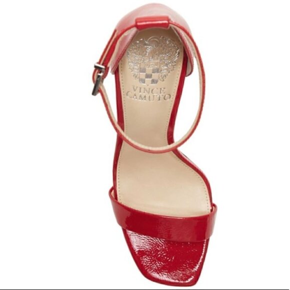 Vince Camuto Lauralie glamour red patent leather - Picture 8 of 9